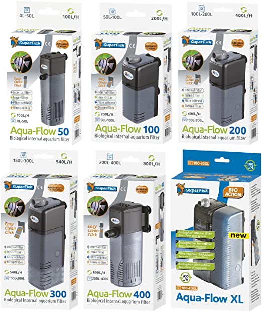 Aqua-Flow biological Internal Aquarium Filter